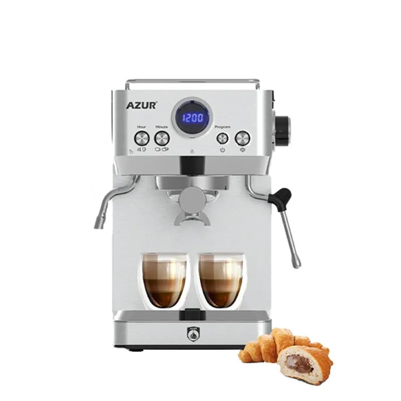 قهوه ساز،اسپرسوساز نیمه صنعتی مدل 658  برند AZUR فرانسه استیل 