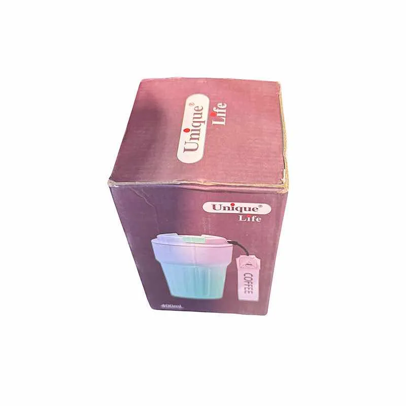 تراول ماگ استیل روکش سیلیکونی ۴۰۰ میل یونیک لایف  - Thumbnail 3