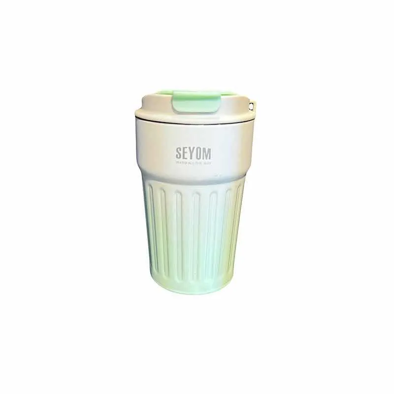 تراول ماگ استیل روکش سیلیکونی ۴۰۰ میل یونیک لایف  - Thumbnail 1