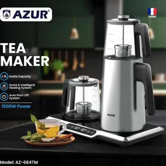 چایساز صفحه دیجیتال مدل 684 برند AZUR - Thumbnail 1