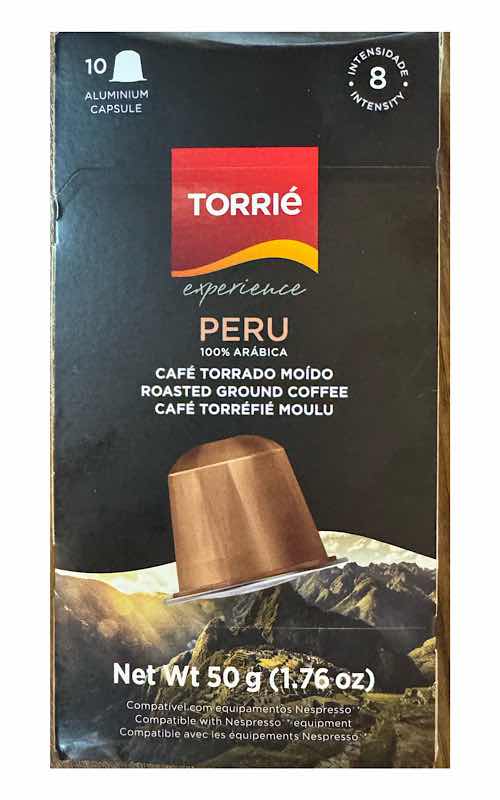 کپسول قهوه نسپرسو پرو (PERU) برند توری